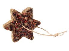 Bezobilná hvězda s červenou řepou a paprikou